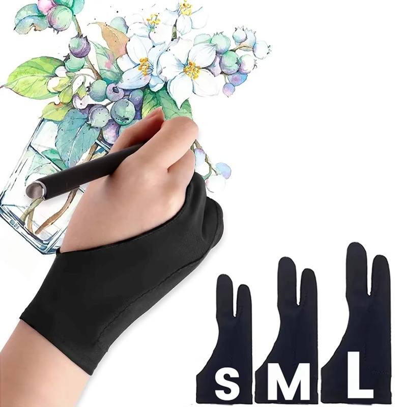 Drawing Glove Artist - Перчатки для рисования двумя пальцами, размеры