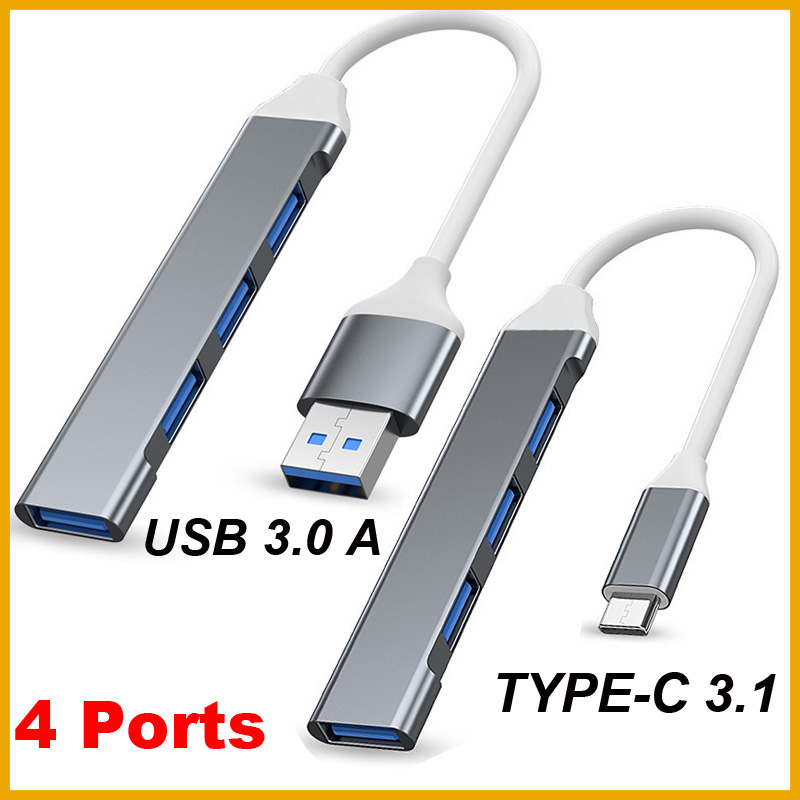 Usb Hub Type C - USB-хаб 3.0 TYPE-C 3.1 с 4