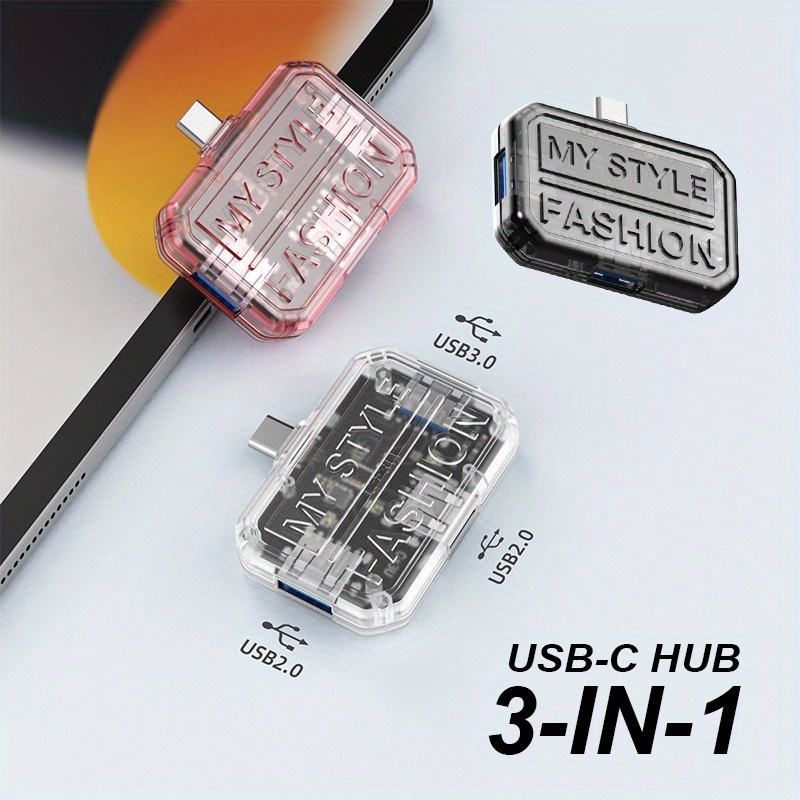 Концентратор USB C Компактная  – обзор и цена Usb Hub Type C