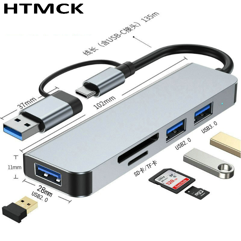 Многофункциональная док-станци – обзор и цена Usb Hub Type C